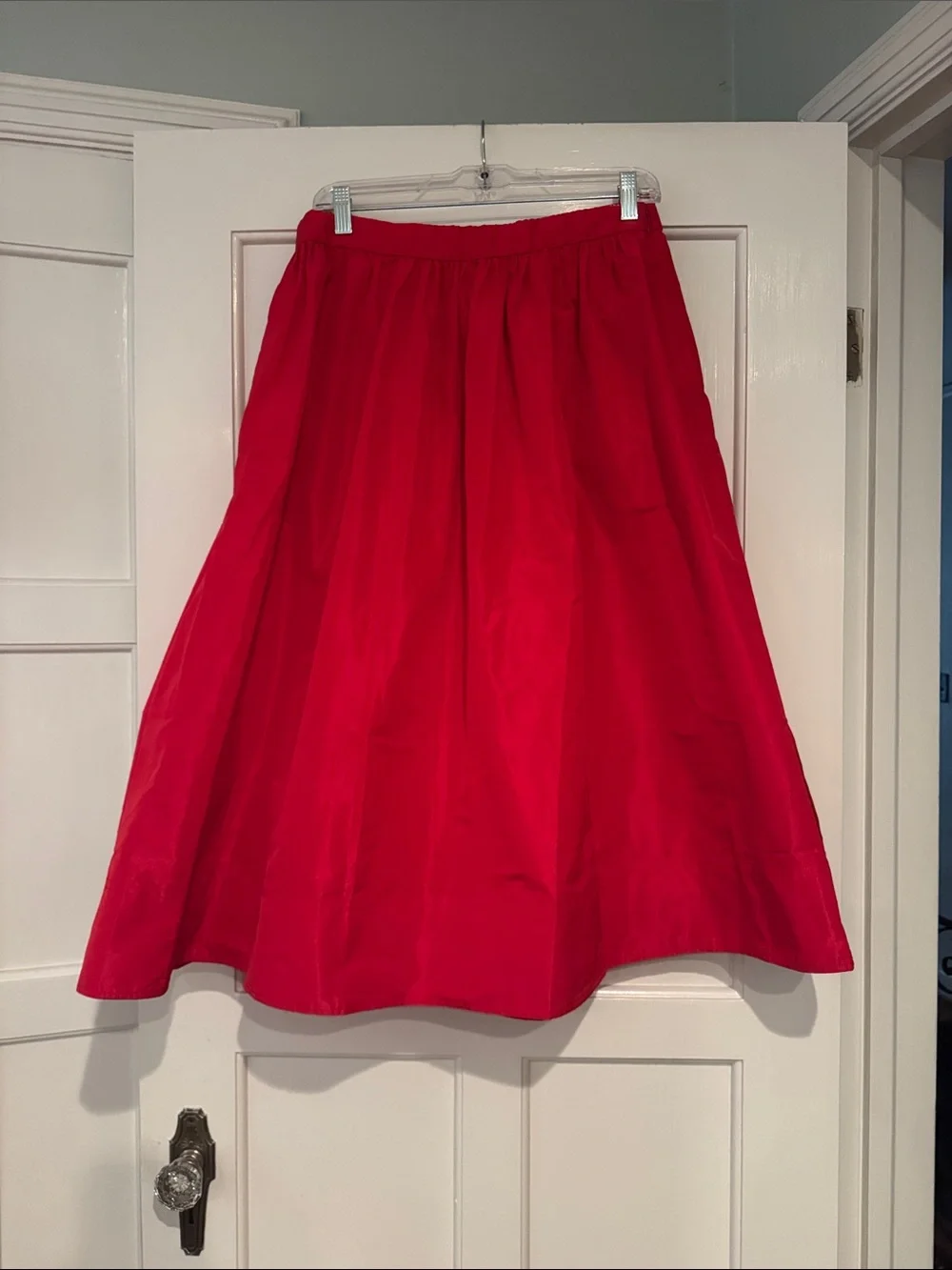 J.Crew Midi ball skirt in taffeta CM773